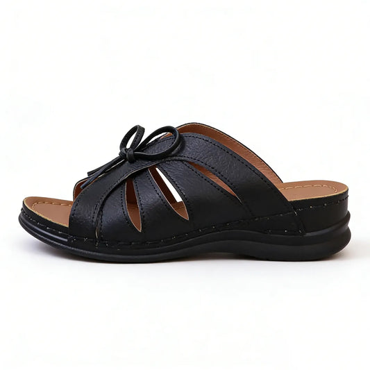 Women's Soft Soled Wedge Sandal Lightweight Travel Sandals Party Dress Sandals Arch Support Wedge Sandals